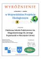 Wyróżnienia w Wojewódzkim Projekcie Ekologicznym EKOSZKOLA 2015